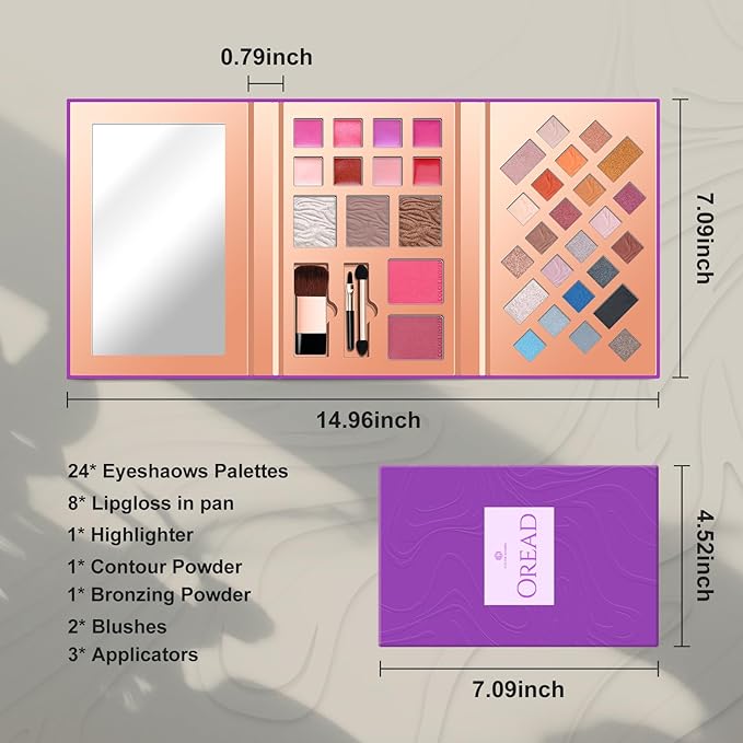 Color Nymph Makeup Kit for Women, All In