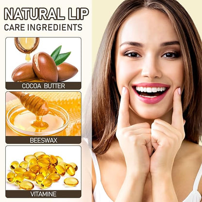 Flower Lip Balm - Color Changing (Purple)