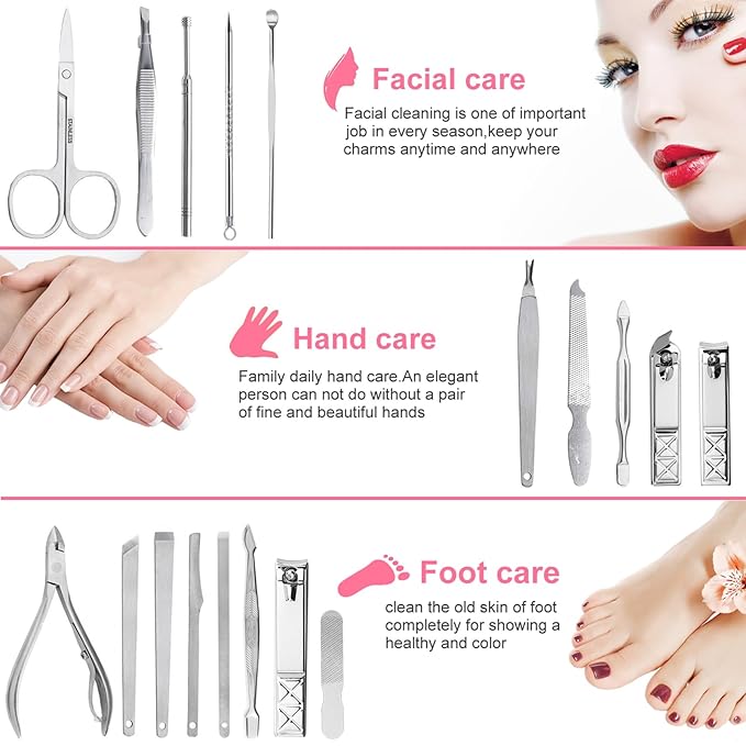 Gift for Women/Men,Nail Care kit