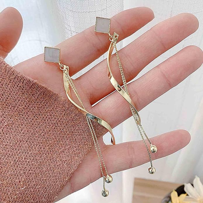 Boho Long Tassel Drop Dangle Earrings