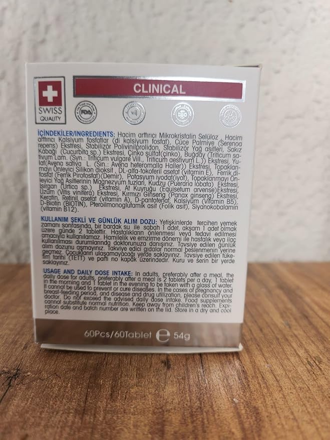 Hair Growth Vitamins for Women & Men – Supports Thicker, Stronger Hair – Biotin, Collagen, & Keratin Supplement for Healthy Hair, Skin & Nails