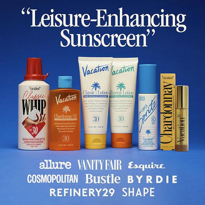 Vacation Chardonnay Lip Oil SPF 30, Oz.