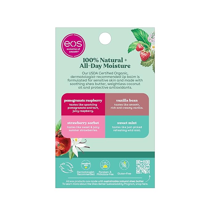 eos 100% Natural & Organic Lip