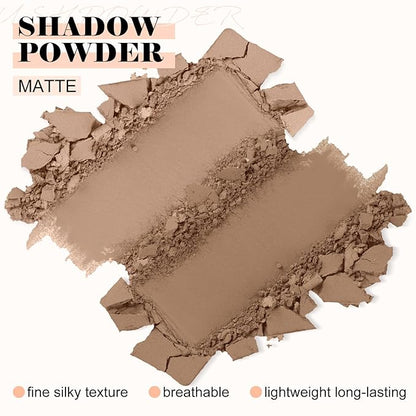 Boobeen Highlighter Contour Makeup Palette Face Matte Bronzer