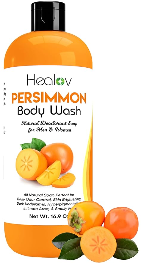Persimmon Body Wash for Body Odor