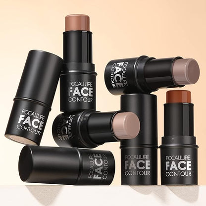 FOCALLURE Cream Contour Stick, Matte Bronzer Stick, Professional