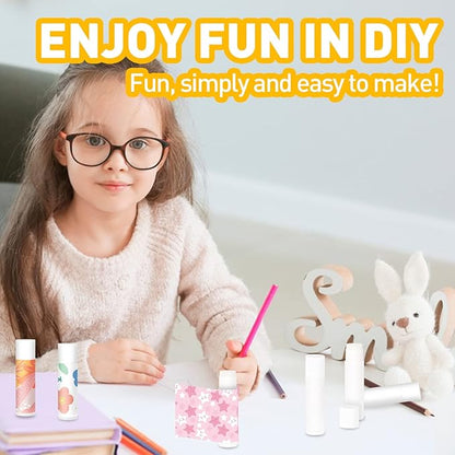 DMSKY 100 Pack Lip Balm Unlabeled,