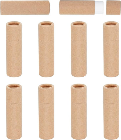 NICENEEDED 10 PCS Paperboard Lip Balm