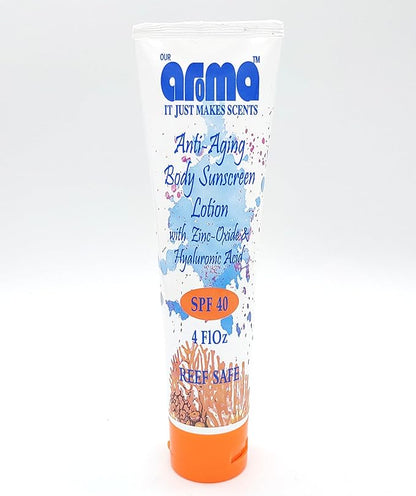 Anti-Aging Body Sunscreen with Zinc