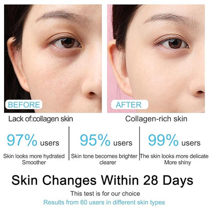 5% Hyaluronic Acid Serum Ultra Moisturizing & Elastic Skin - Wake Nature Perfection Hyaluronic Acid - Anti-Aging Serum for Face Single-Use Vials Skincare - Repair Sensitive Skin (1.5 ml)*30