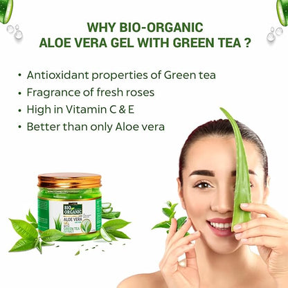 INDUS VALLEY Non-Toxic Aloe Vera Gel for Acne, Scars, Glowing & Radiant Skin Treatment (175 ml)
