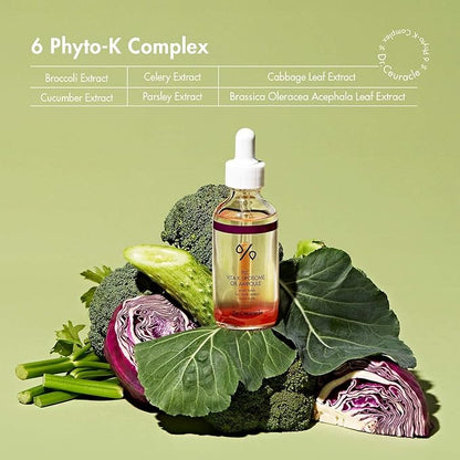 Dr.Ceuracle PLC Vitamin K Liposome Oil Ampoule - Korean Vitamin K Face Serum for Evening Skin Tone and Relieving Imperfections (50 ml / 1.69 fl. oz.)