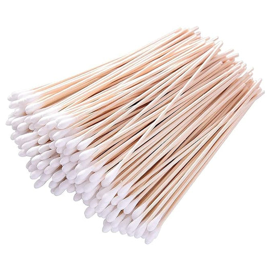 6" long cotton swabs 600pcs