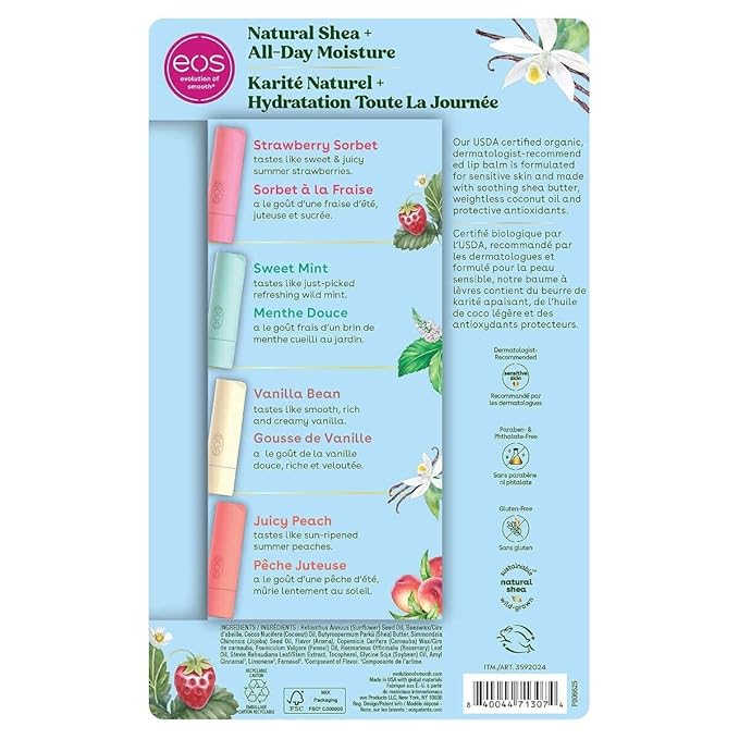 Eos Natural and Organic Lip Balm