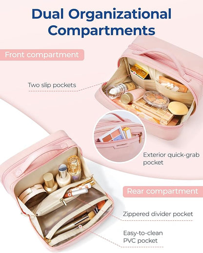 Bagsmart travel makeup bag large