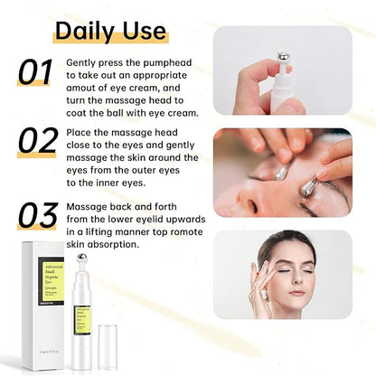 Snail peptide eye cream for