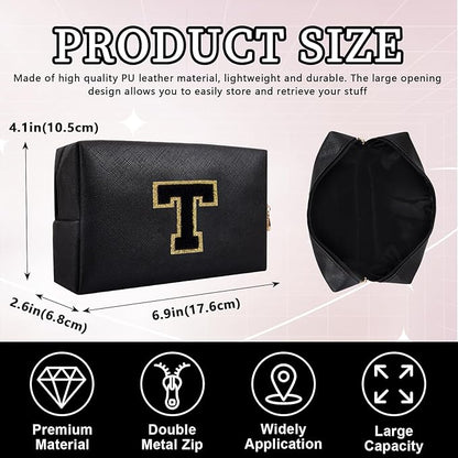 Personalized initial letter patch makeup
