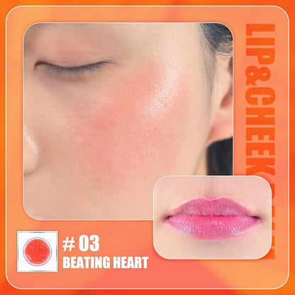 CHARMACY Magic Color Lip & Cheek Balm, PH HEART (#03)