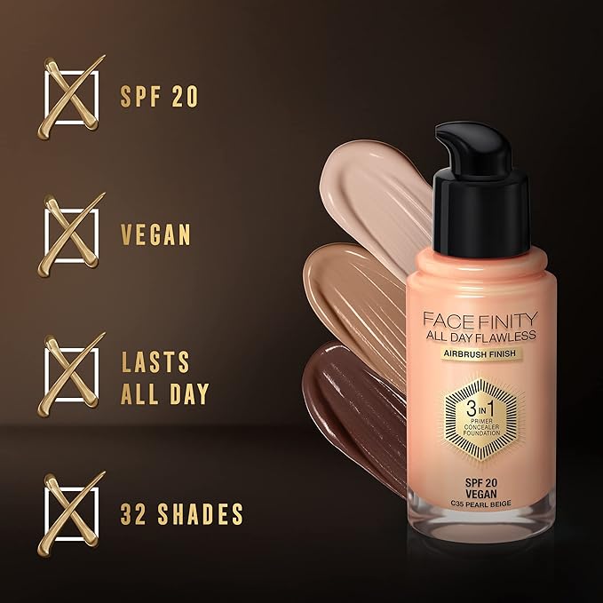Max Factor Facefinity All Day Flawless 3 In 30 Ml