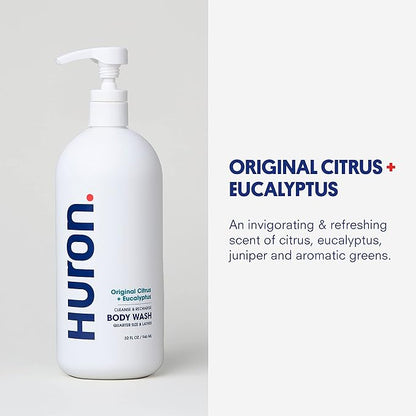 Huron Men's Moisturizing Body Wash - Crisp Citrus,