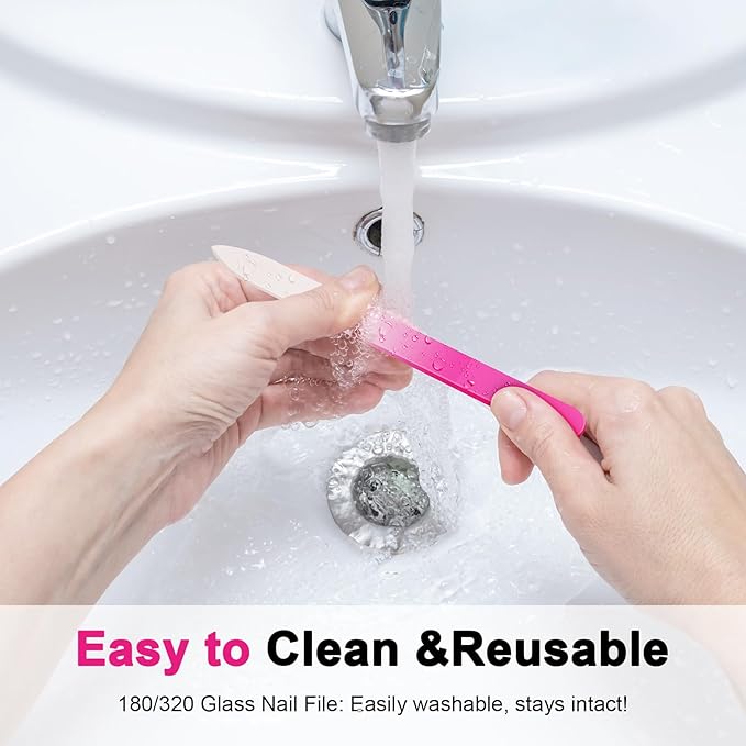 Glass Nail Files for Natural