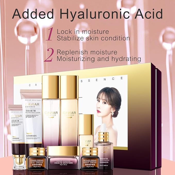 O’KADY 9 Pcs skincare set Anti Aging
