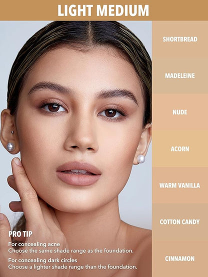 SHEGLAM 12HR Full Coverage Concealer Matte Finish Concealer