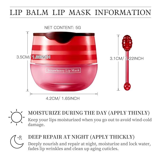 2 PCS Bee Honey Lip Balm