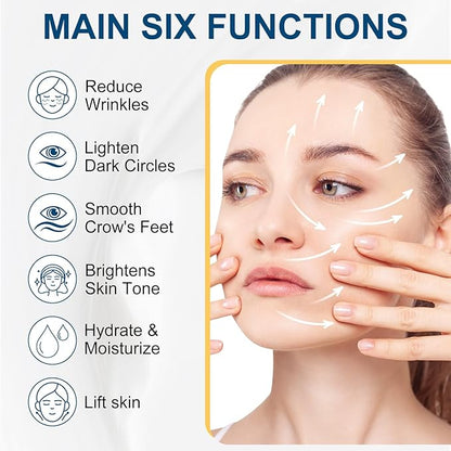 Advanced Retinol Firming Serum Stick, 3-In-1 Skincare Solution Smoothes, Firms & Lifts, Improves Necklines, Wrinkles & Crow'S Feet And Revitalises Dry Skin For Women Face & Neck