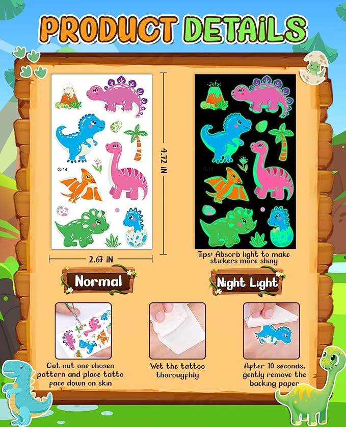Dinosaur Toys for Kids 3-5 Birthday Party Favors Gift Ideas