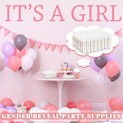 50 Pack Floral Baby Shower Lip Gifts