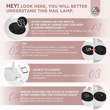 Saviland intellisense nail lamp-30w gel