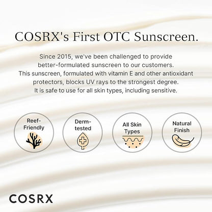 COSRX Daily SPF 50 Vitamin E Vitalizing