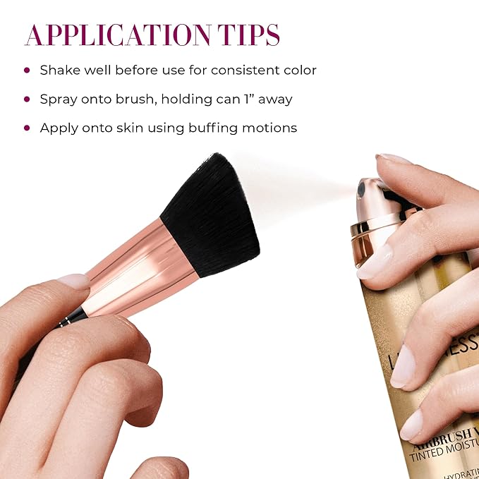 LUMINESS Airbrush Veil Tinted Moisturizer, Tan 100 -