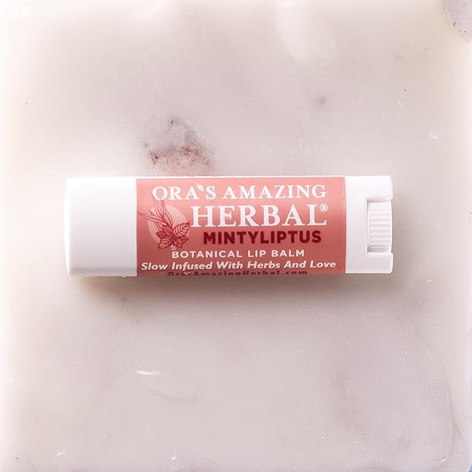 Natural Lip Balm, Herbal Infused, Mintyliptus