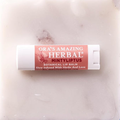 Natural Lip Balm, Herbal Infused, Mintyliptus