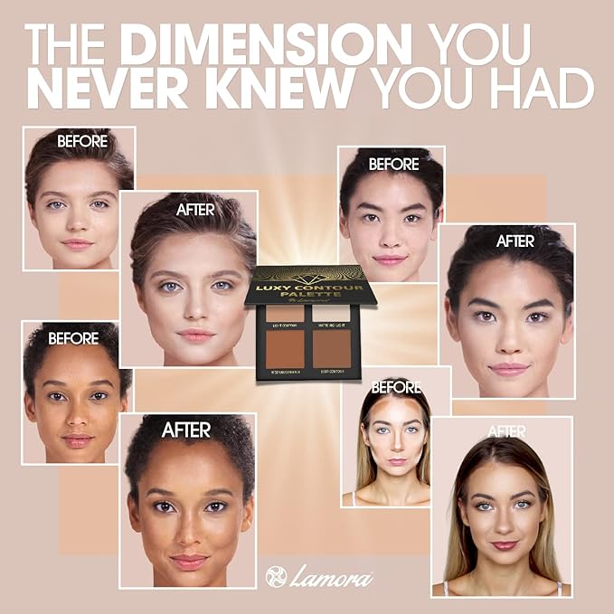 Contour Palette Powder Contour Kit - Contouring Makeup