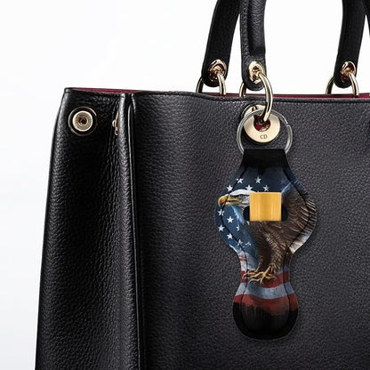 Chapstick Holder Keychain for Lipstick Lip Girls