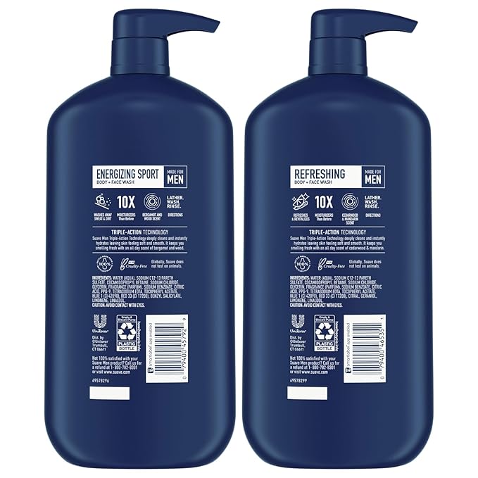 Suave Men Body Care Bundle –