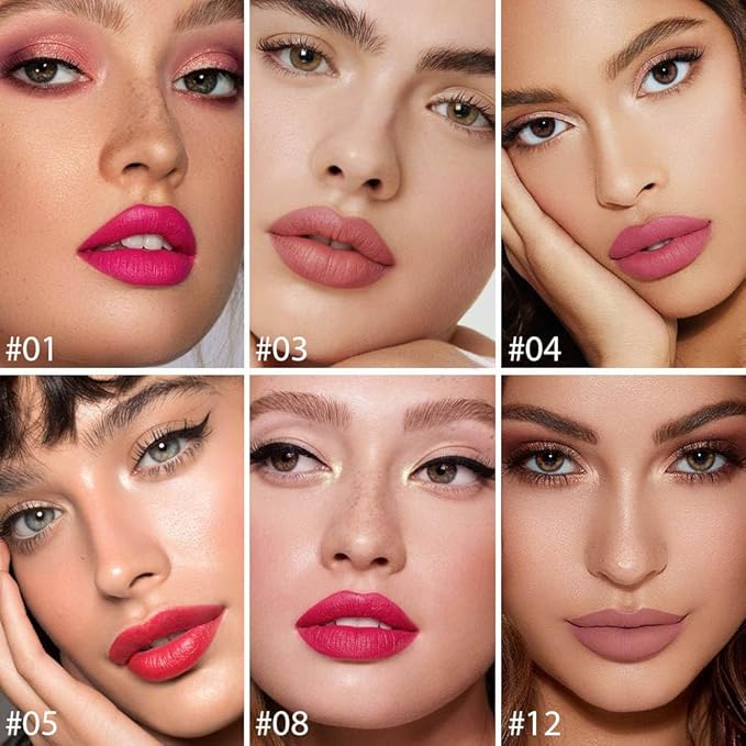 AMY'S DIARY Mini Lipstick 12Pcs Set for Women Magic