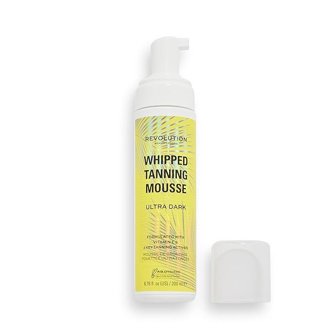 Revolution Beauty London Whipped Tanning Mousse Ultra Dark, 0.19 Fl Oz (Pack of 36)