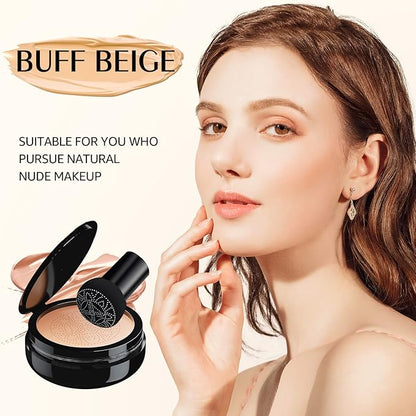 2 PCS Mushroom Head Air Cushion CC Cream (Buff Beige