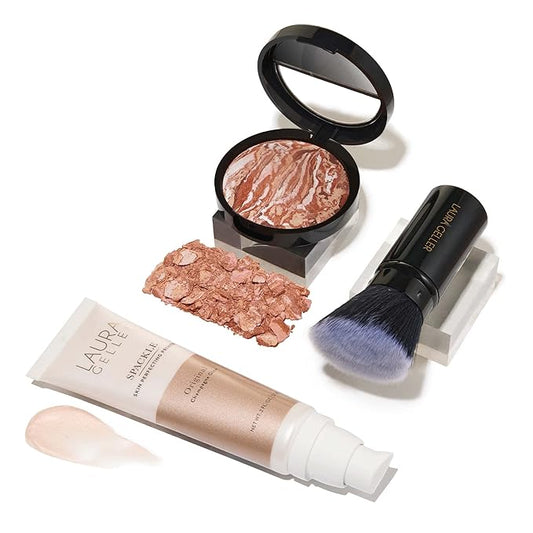 LAURA GELLER NEW YORK Ready-n-Radiant Kit (3 PC) Kabuki Brush