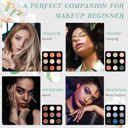 Color Nymph Beginner Makeup Kits Gift for Teens,
