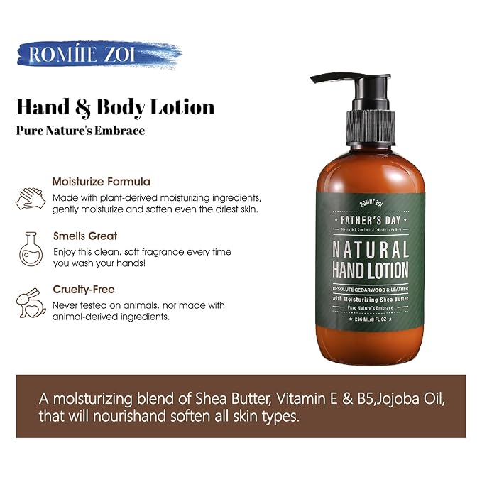 Hand & Body Lotion for Men, 236 ML