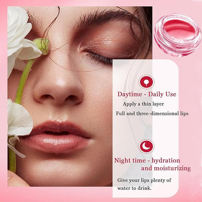 2 PCS Lip Balm Honey Pot, Wrinkle