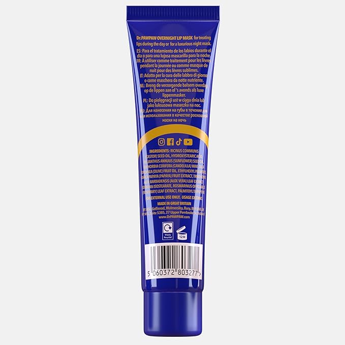 Overnight Lip Mask - Multi-Purpose Balm,