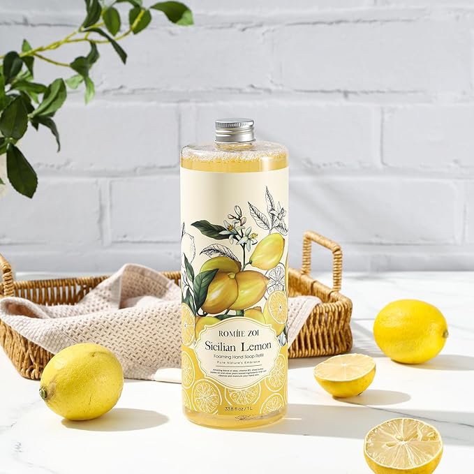 Foaming Hand Soap Refill, Lemon, Gentle