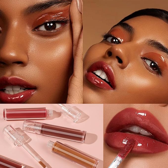 Lip Gloss Set for Women, Lip Plumping Gloss, Gloss