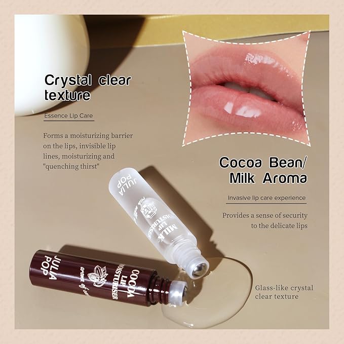 Lip Oil, Lip Balm Set Lasting Night（Pack